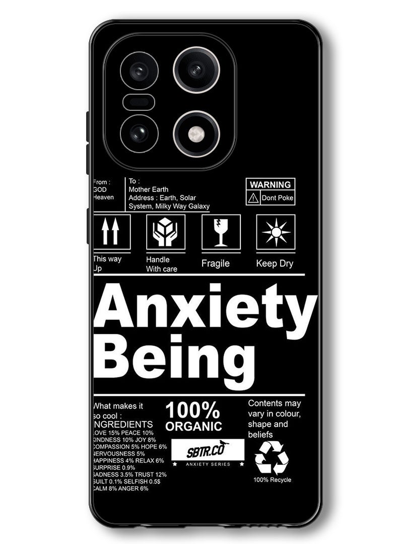 Theodor Case Compatible with OnePlus 15 6.78 Inch Protection Shockproof Bumper Cover Anxiety Being - Image 1